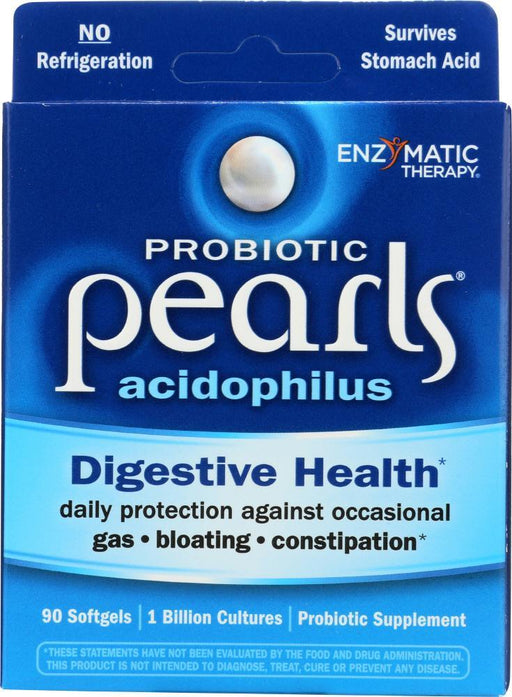 Enzyme Therapy: Probiotic Pearls Acidophilus, 90 Sg