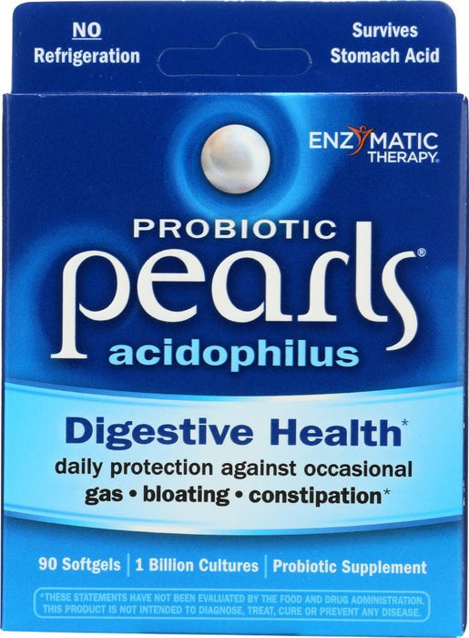 Enzyme Therapy: Probiotic Pearls Acidophilus, 90 Sg