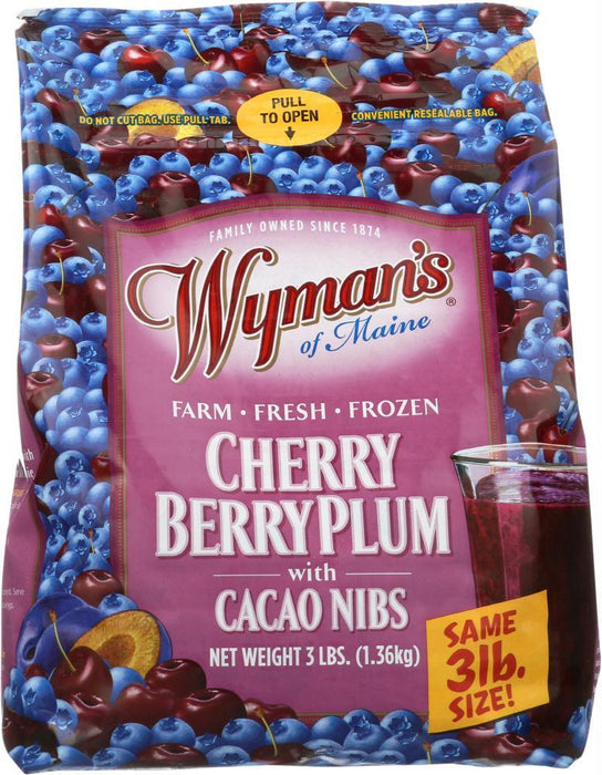 Wymans: Chry Brry Plum Cacao Nib (3.000 Lb)