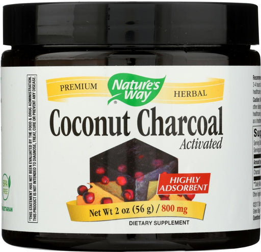 Natures Way: Coconut Charcoal Powder (3.000 Oz)