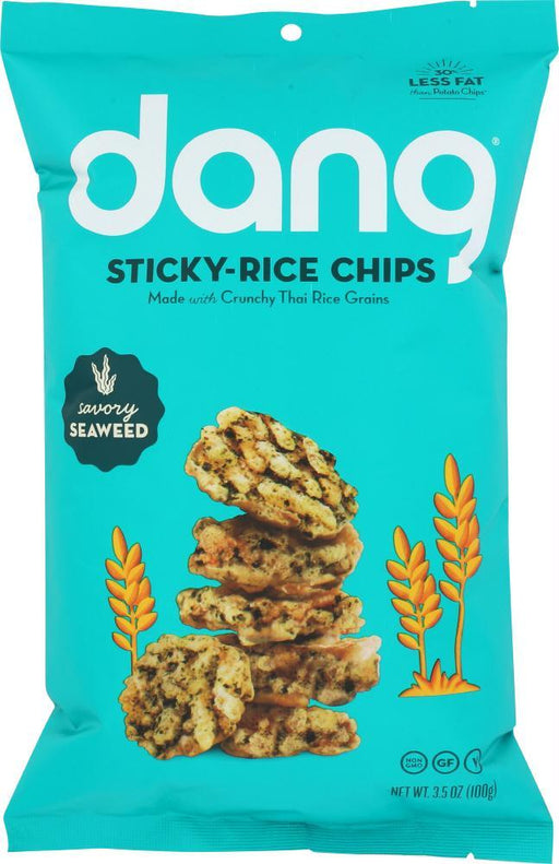 Dang: Chip Rice Seaweed Sticky, 3.5 Oz