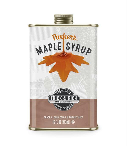 Parkers Real Maple: Syrup Maple Dark Traditional, 8 Fo