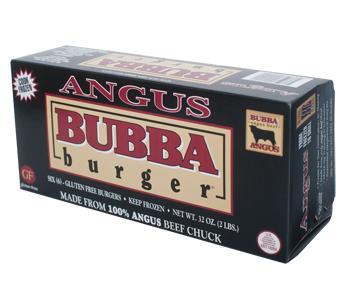 Bubba Burger: Burgers Angus 6 Pk, 63 Oz