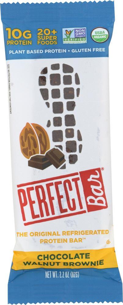 Perfect Foods: Chocolate Walnut Brownie Protein Bar, 2.2 Oz