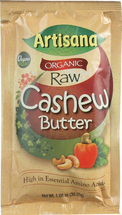 Artisana: Organic Raw Cashew Nut Butter, 1.06 Oz