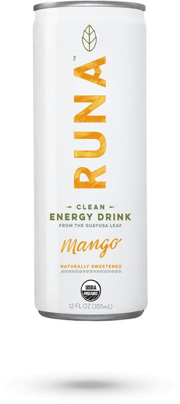 Runa: Mango Clean Energy Drink, 12 Fl Oz