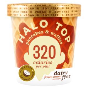 Halo Top: Ice Cream Non-dairy Pancake Waffle, 1 Pt