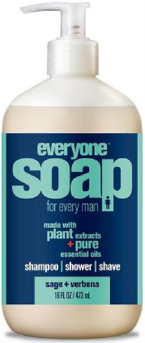 Everyone: Men’s Soap Lemon Verbena Sage, 32 Oz