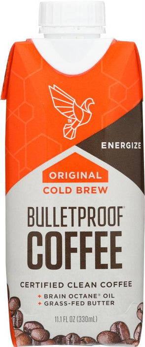 Bulletproof: Coffee Cold Brew Original Unsweetened, 11.1 Fo