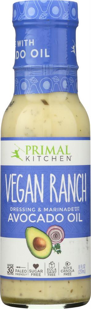 Primal Kitchen: Dressing & Marinade Vegan Ranch Avocado Oil, 8 Oz