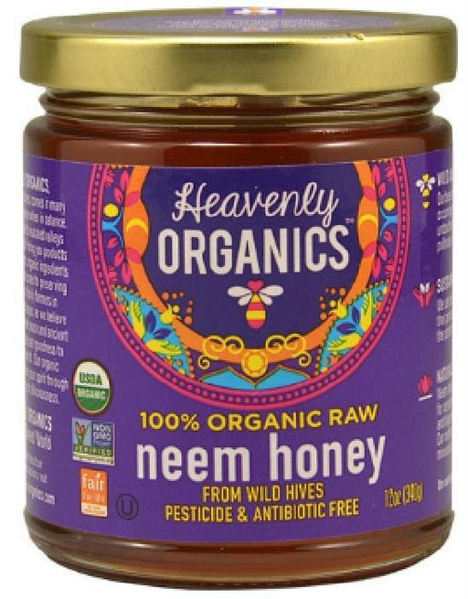 Heavenly Organics: Neem Honey Squeeze Bottle, 12 Oz