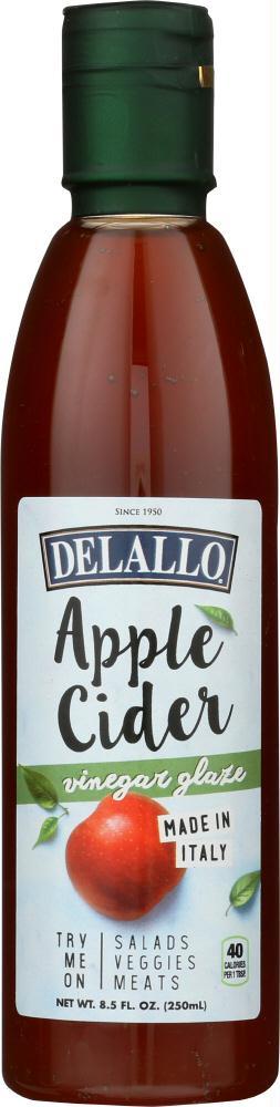 Delallo: Apple Cider Vinegar Glaze, 8.5 Oz