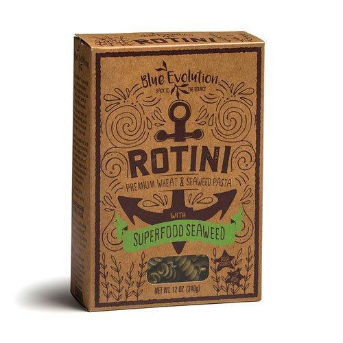 Blue Evolution: Rotini With Superfood Seaweed Pasta, 12 Oz