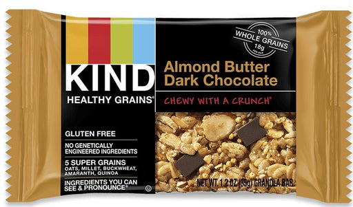 Kind: Bar Almond Butter Dark Choco, 6.2 Oz