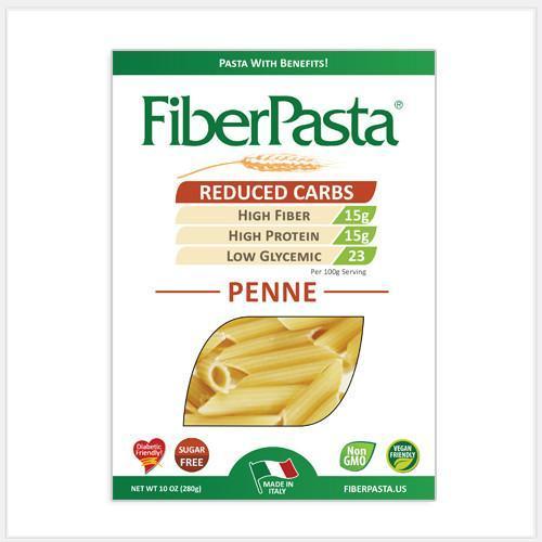 Fiberpasta: Pasta Penne, 10 Oz