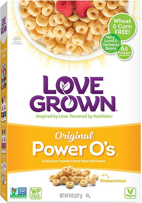 Love Grown: Foods Power O's Cereal Original, 8 Oz