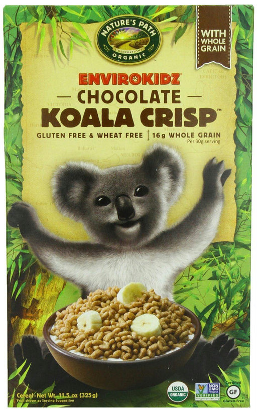 Nature's Path Organic: Envirokidz Organic Koala Crisp Cereal Chocolate, 11.5 Oz