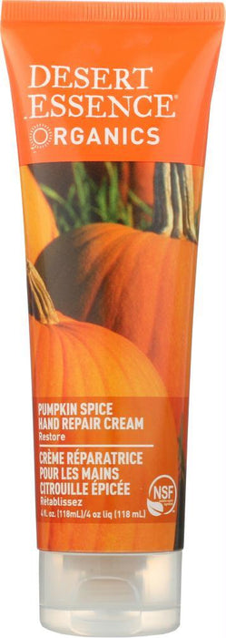 Desert Essence: Cream Hand Pumpkin, 4.0 Fl Oz