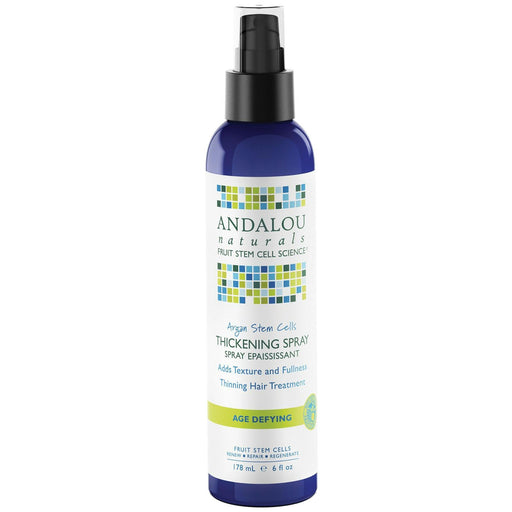 Andalou Naturals: Argan Stem Cells Age Defying Thickening Spray, 6 Oz