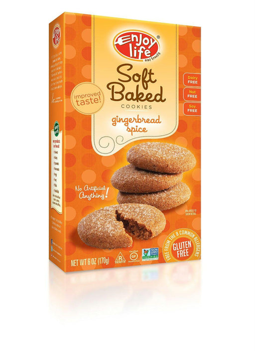 Enjoy Life: Soft Baked Cookies Gingerbread Spice, 6 Oz