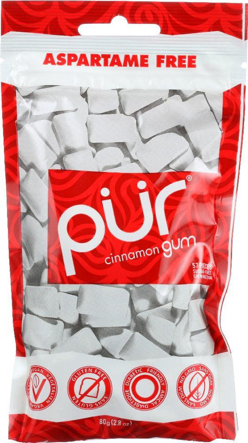 Pur: Gum Sugar-free Cinnamon Chewing Gum, 2.82 Oz