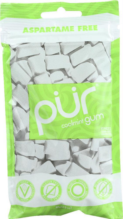 Pur: Gum Sugar-free Cool Mint Chewing Gum, 2.82 Oz