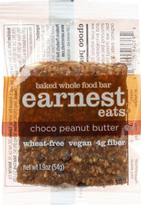 Earnest Eats: Bar Chocolate Peanut Butter, 1.9 Oz