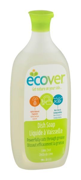 Ecover: Liquid Dish Soap Lime Zest, 25 Oz