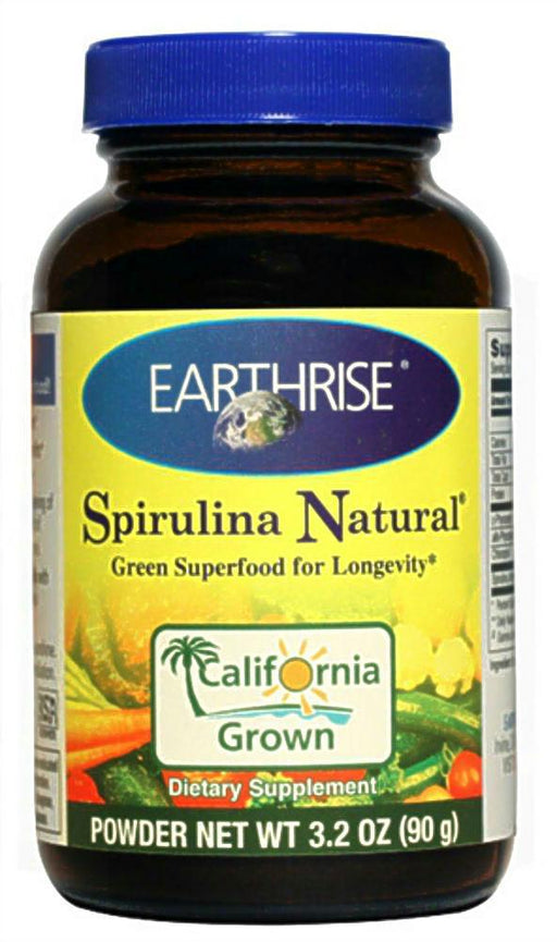 Earthrise: Spirulina Natural Powder, 3.2 Oz