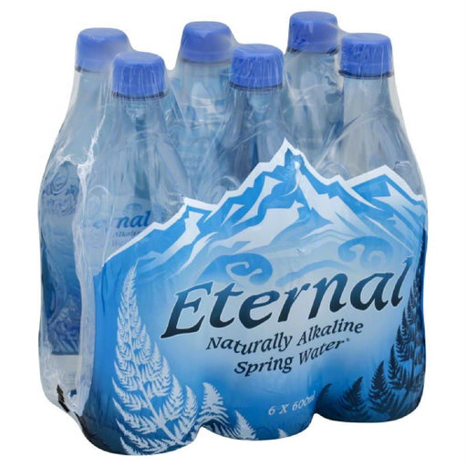 Eternal: Artesian Naturally Alkaline Water 6x20.2 Oz Bottles, 121.7 Oz