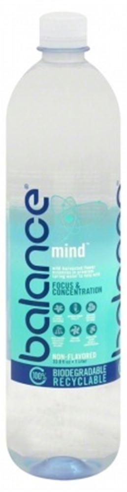 Balance: Mind Non-flavoured Spring Water, 33.8 Oz