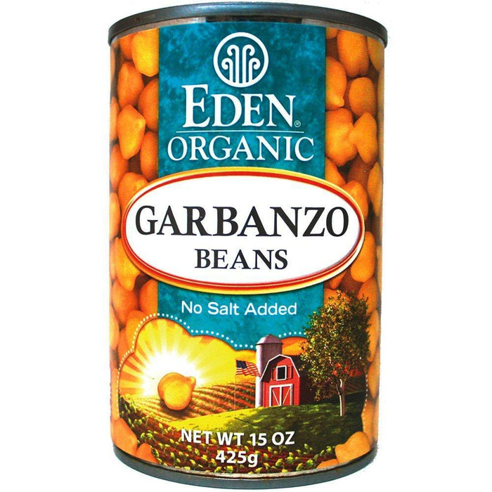 Eden Foods: Organic Garbanzo Beans No Salt Added, 15 Oz