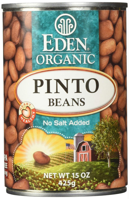 Eden Foods: Organic Pinto Beans Canned, 15 Oz