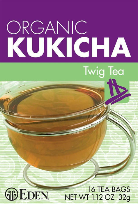 Eden Foods: Organic Kukicha Twig Tea, 16 Teabags