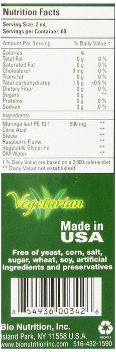 Bio Nutrition: Moringa 5000 Super Food Liquid, 4 Oz