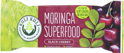 Kuli Kuli Mo: Moringa Superfood Bar Black Cherry 1.6 Oz