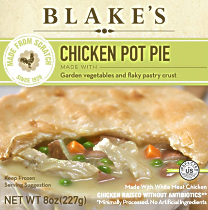 Blakes: All Natural Chicken Pot Pie, 8 Oz