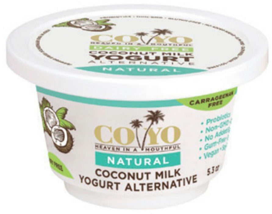 Coyo: Coconut Milk Yogurt Alternative Natural, 5.3 Oz