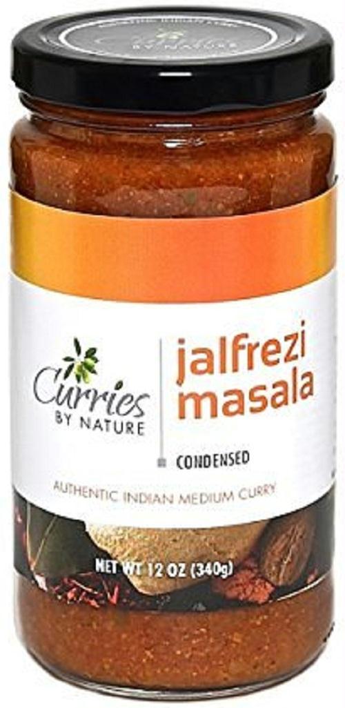 Curries By Nature: Sauce Curry Jalfrezi Masala, 12 Oz