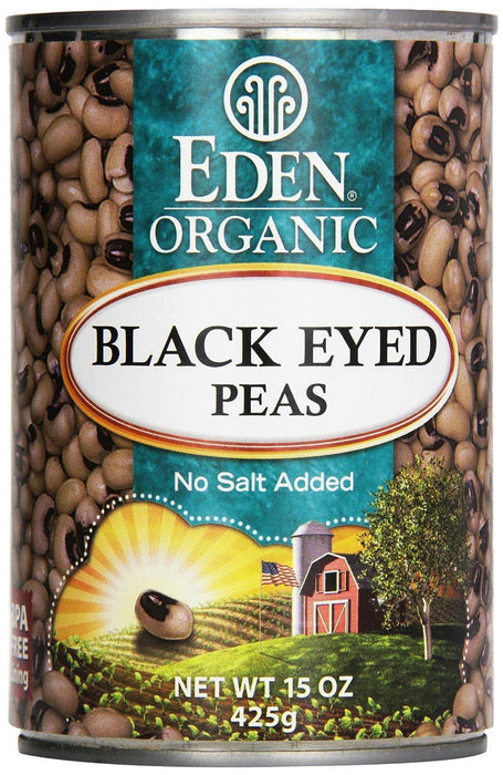 Eden Foods: Organic Black Eyed Peas, 15 Oz