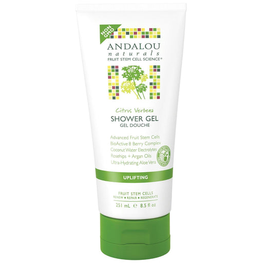 Andalou Naturals: Shower Gel Uplifting Citrus Verbena, 8.5 Oz