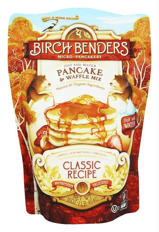 Birch Benders: Pancake & Waffle Mix Classic, 16 Oz