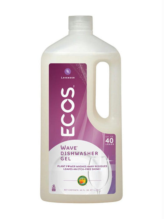 Earth Friendly: Wave Auto Dishwasher Gel Organic Lavender, 40 Oz