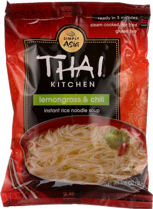 Thai Kitchen: Instant Rice Noodle Soup Lemongrass & Chili, 1.6 Oz