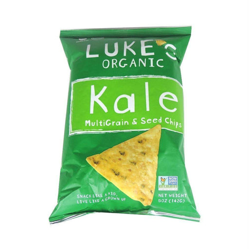 Luke's Organic: Multigrain & Seed Chips Kale, 5 Oz