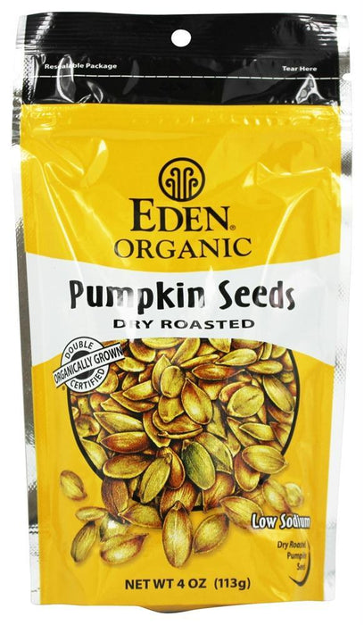 Eden Foods: Organic Pumpkin Seeds Dry Roasted, 4 Oz