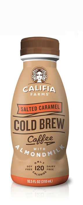 Califia Farms: Salted Caramel Cold Brew Coffee With Almond Milk, 10.5 Oz