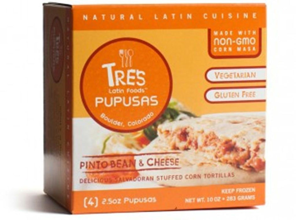 Tres Pupusas: Pinto Bean & Cheese, 10 Oz