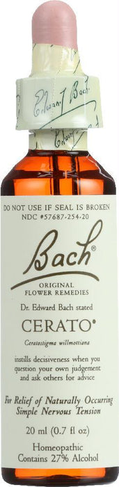 Bach Original Flower Remedies: Cerato, 0.7 Oz