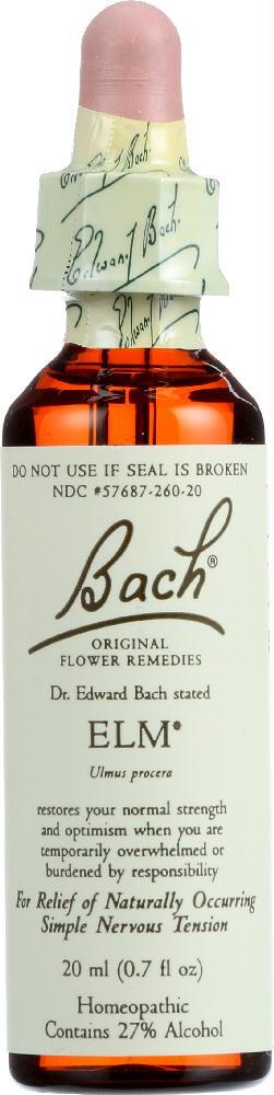 Bach Original Flower Remedies: Elm, 0.7 Oz